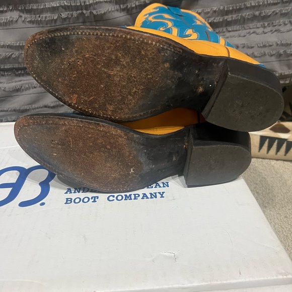 Vintage custom made Anderson Bean ladies cowboy boots 6.5B - Picture 9 of 10